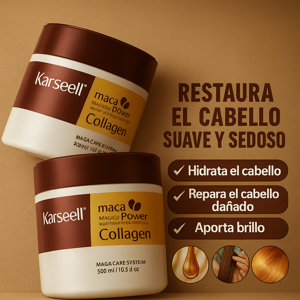 Mascarilla Capilar Karseell Maca Power