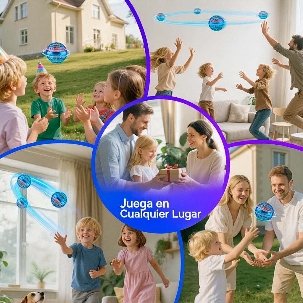 Mini Dron Bola Giratoria Mágica